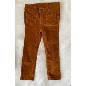 Gap Kids Skinny Fit Burnt Orange Corduroys